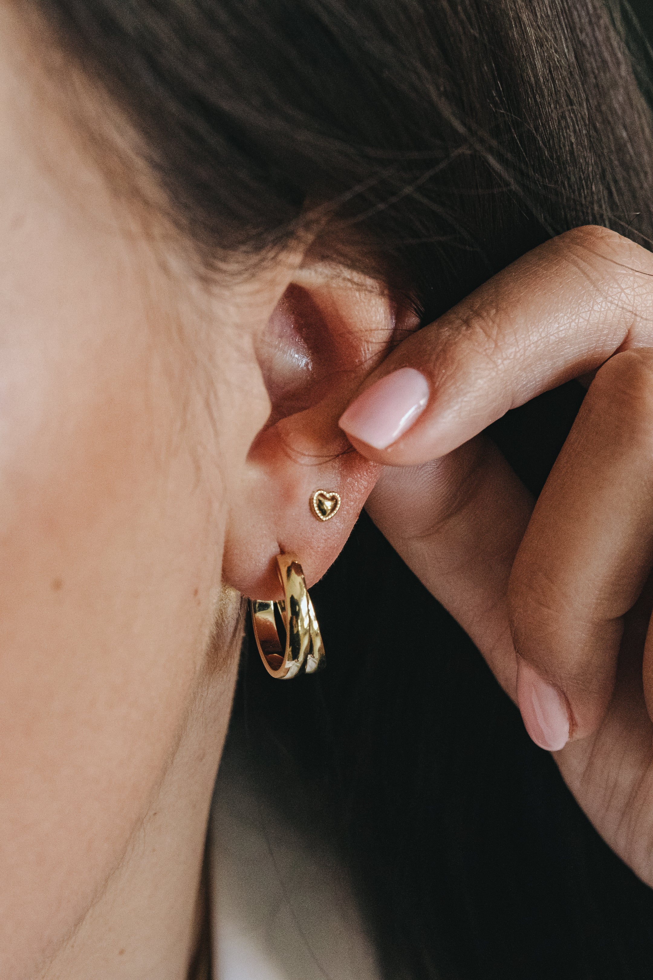 Boucles d’oreilles Acier inoxydable